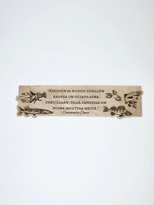 Järvi-kirjanmerkki koivua