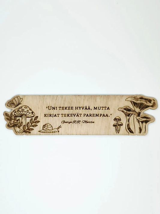 Metsä-kirjanmerkki, koivua, edestä kuvattu