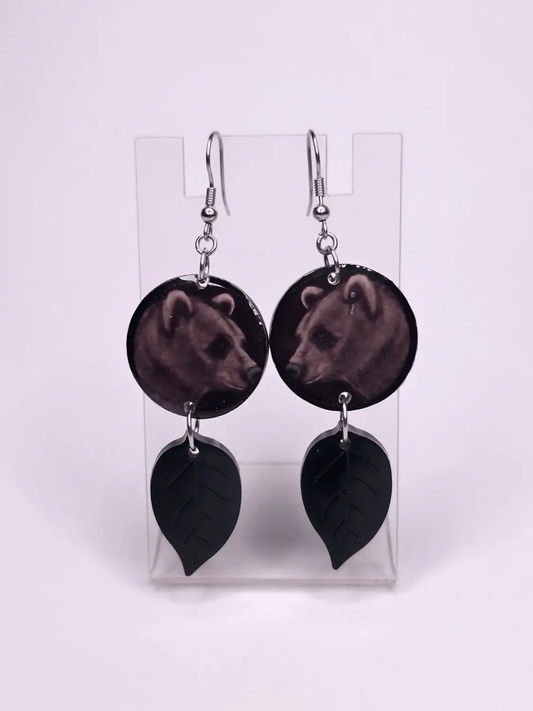 Karhu - korvakorut (epoksi/musta) - Vioris