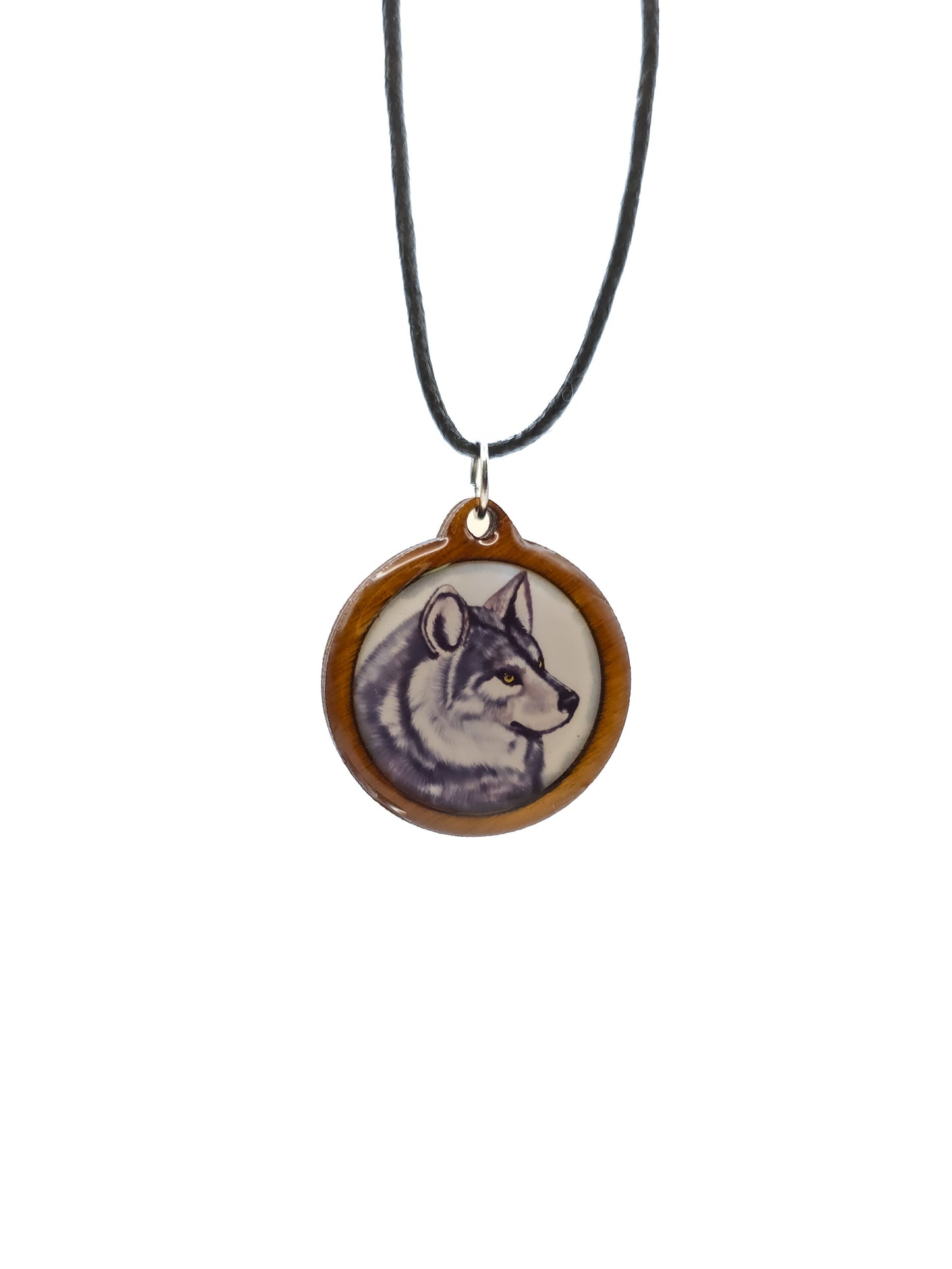 Susi-kaulakoru (puu&epoksi) Vioris - käsintehdyt korut ja tuotteet