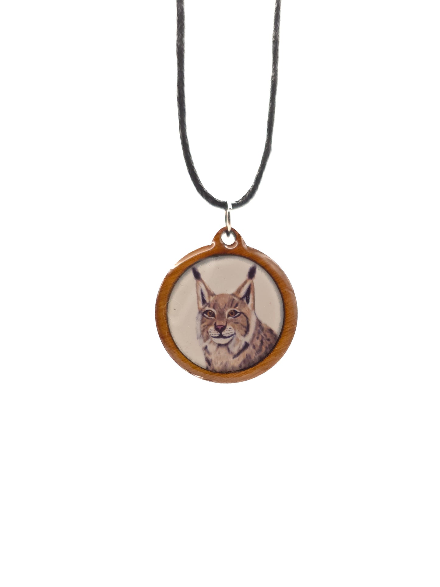 Ilves-kaulakoru (puu&epoksi) Vioris - käsintehdyt korut ja tuotteet