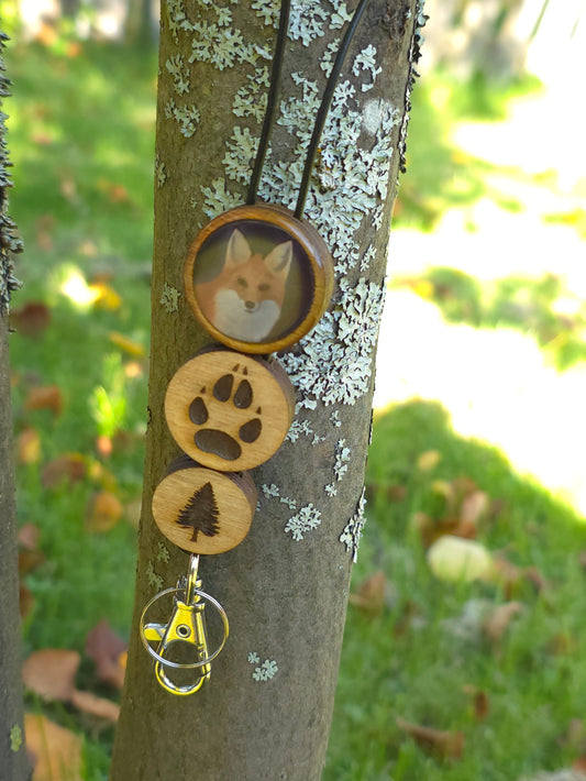 Kettu-avainnauha Vioris - käsintehdyt korut ja tuotteet