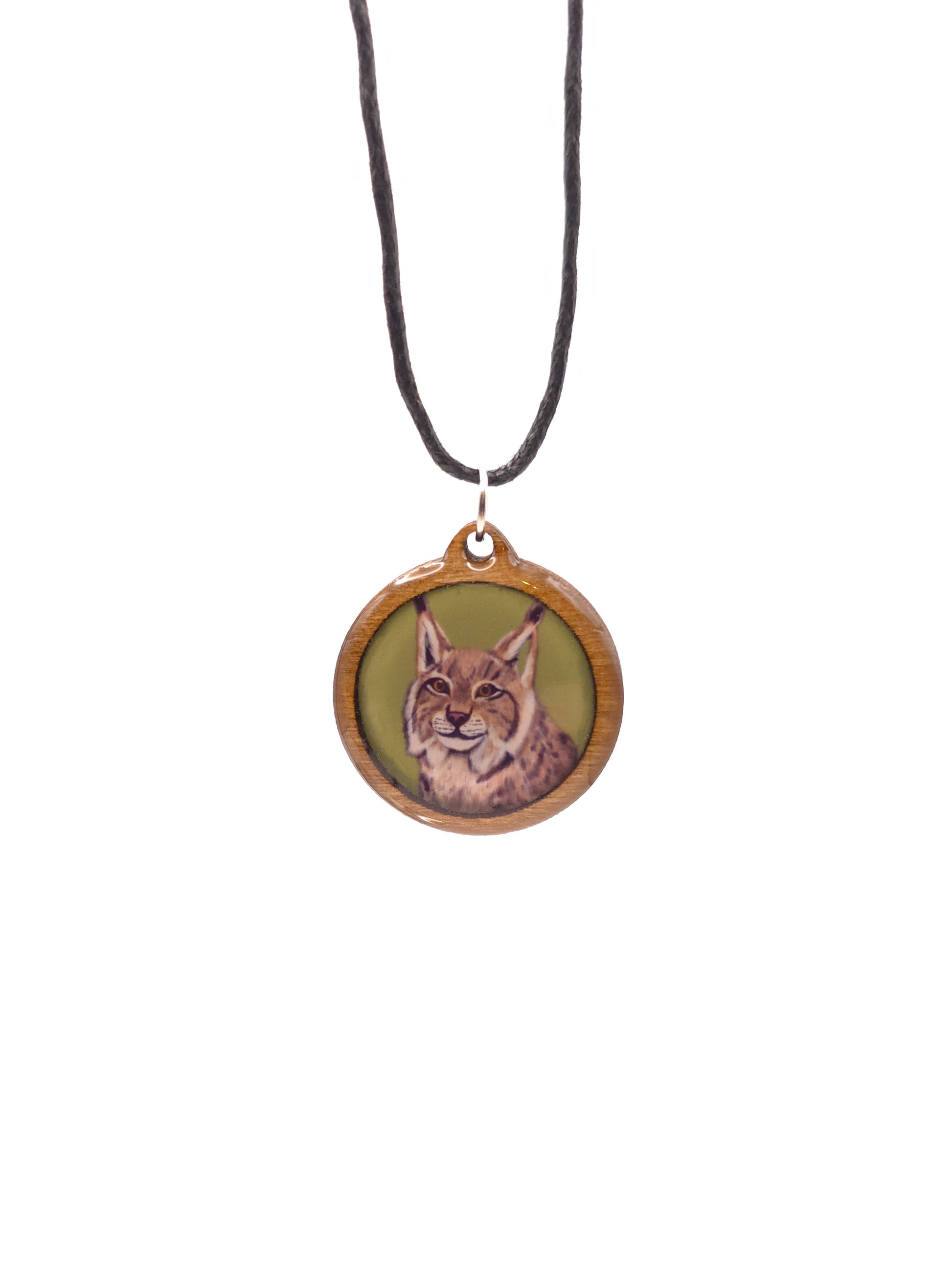 Ilves-kaulakoru (puu&epoksi) Vioris - käsintehdyt korut ja tuotteet