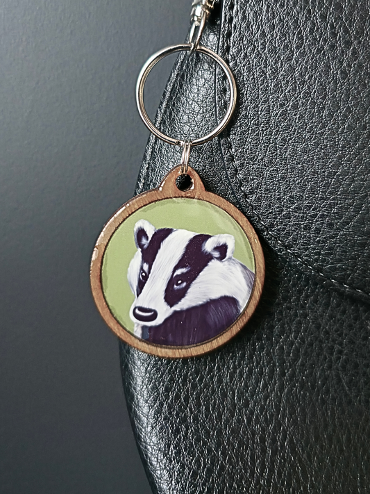 Mäyrä-avaimenperä (koivu&epoksi)