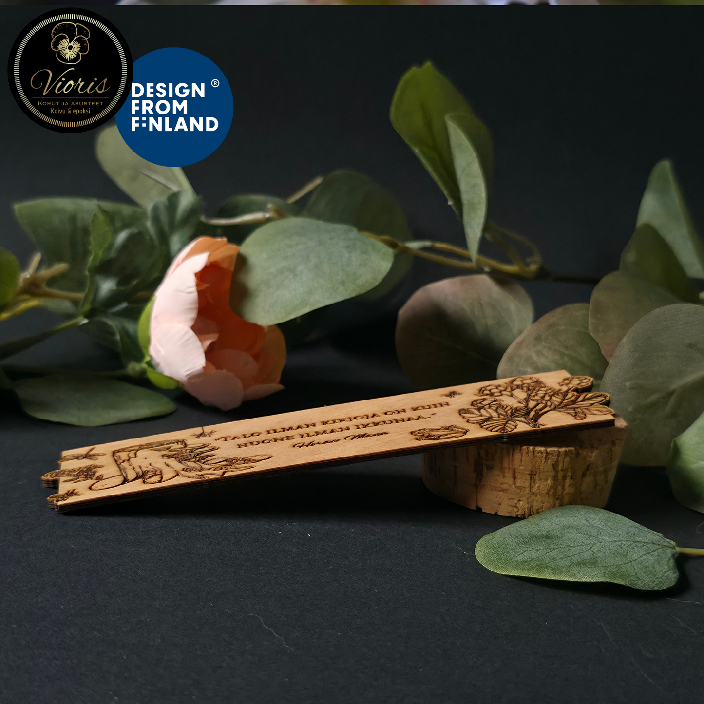 Kirjanmerkki - Suo kuvituksella